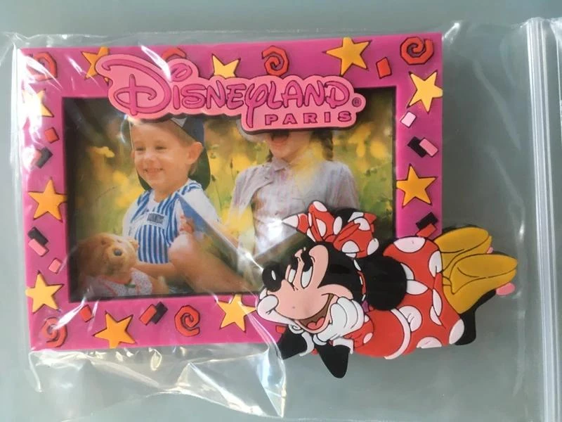 Magneet fotolijst minnie - disney disneyland paris - nieuw – photo 2